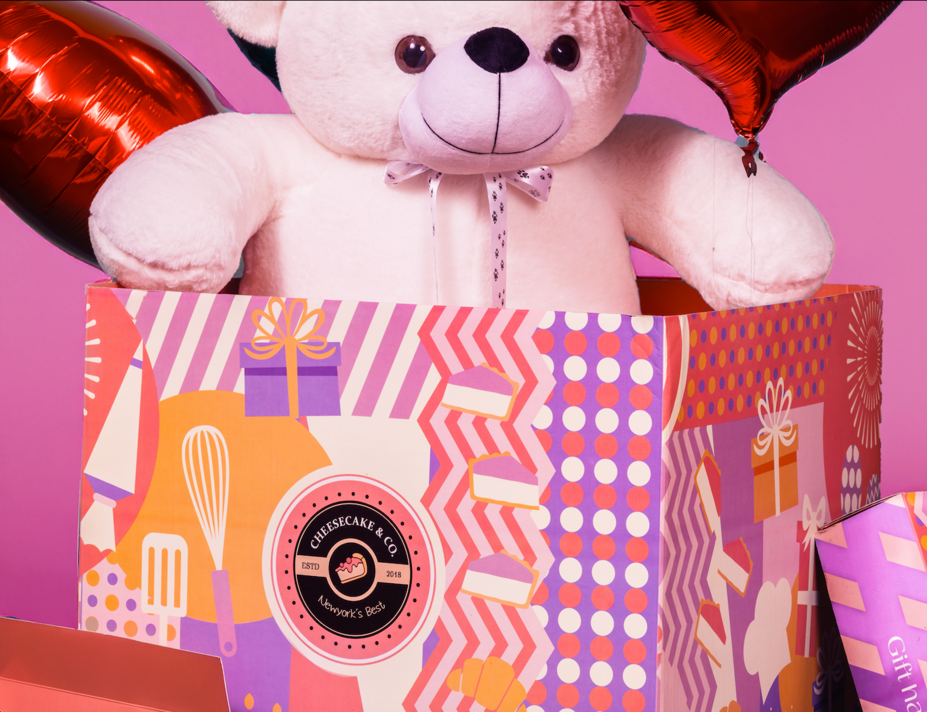 Teddy Bear Box
 – Cheesecakeco.in