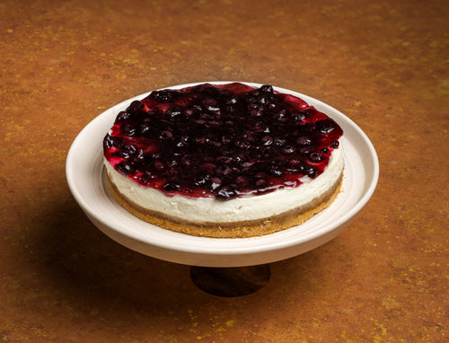 Blueberry Baked Cheesecake
