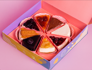 Box of 8 Exotic Cheesecake Slices