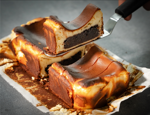Brownie Basque Cheesecake