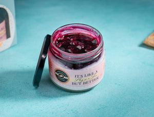 Gourmet chocolate truffle jar