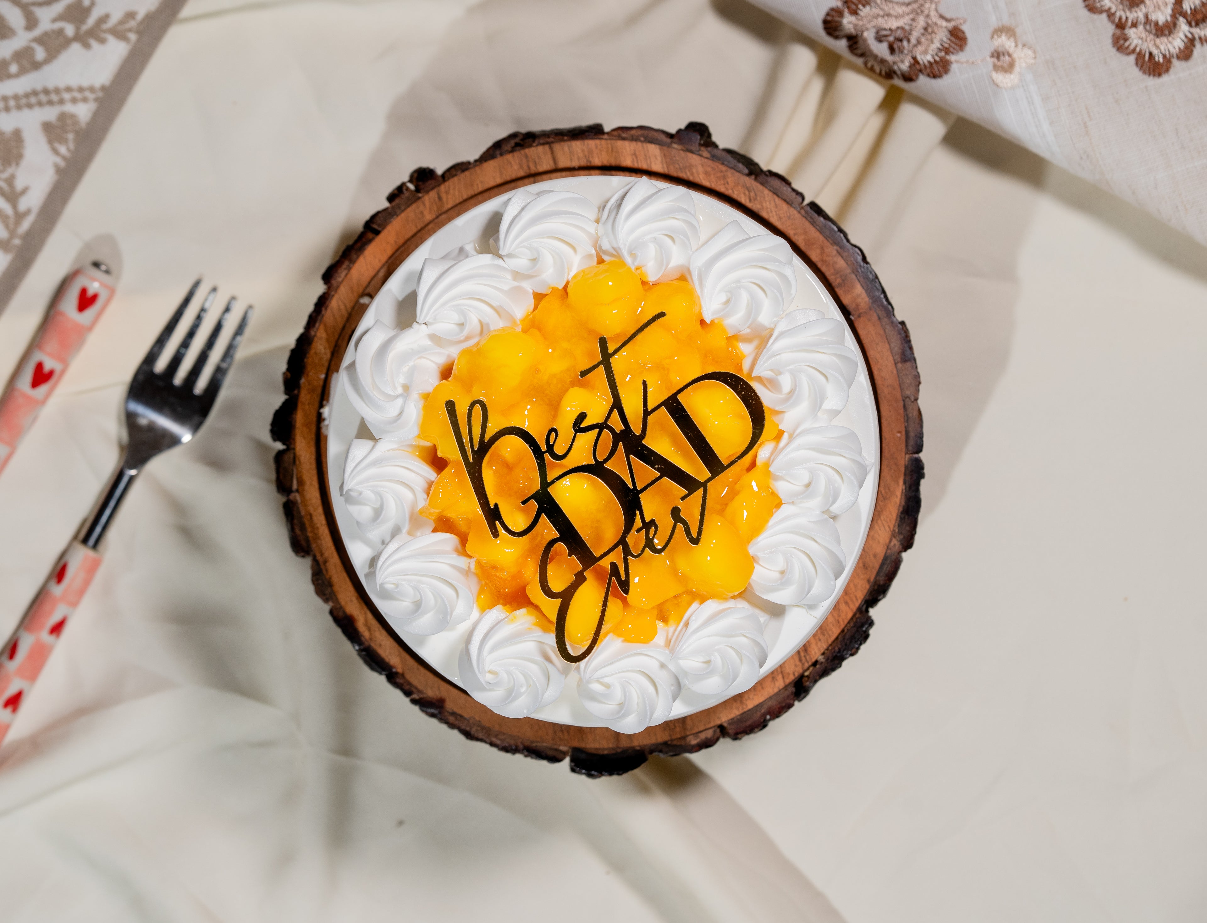 Mango Cream Cake (1/2 kg)