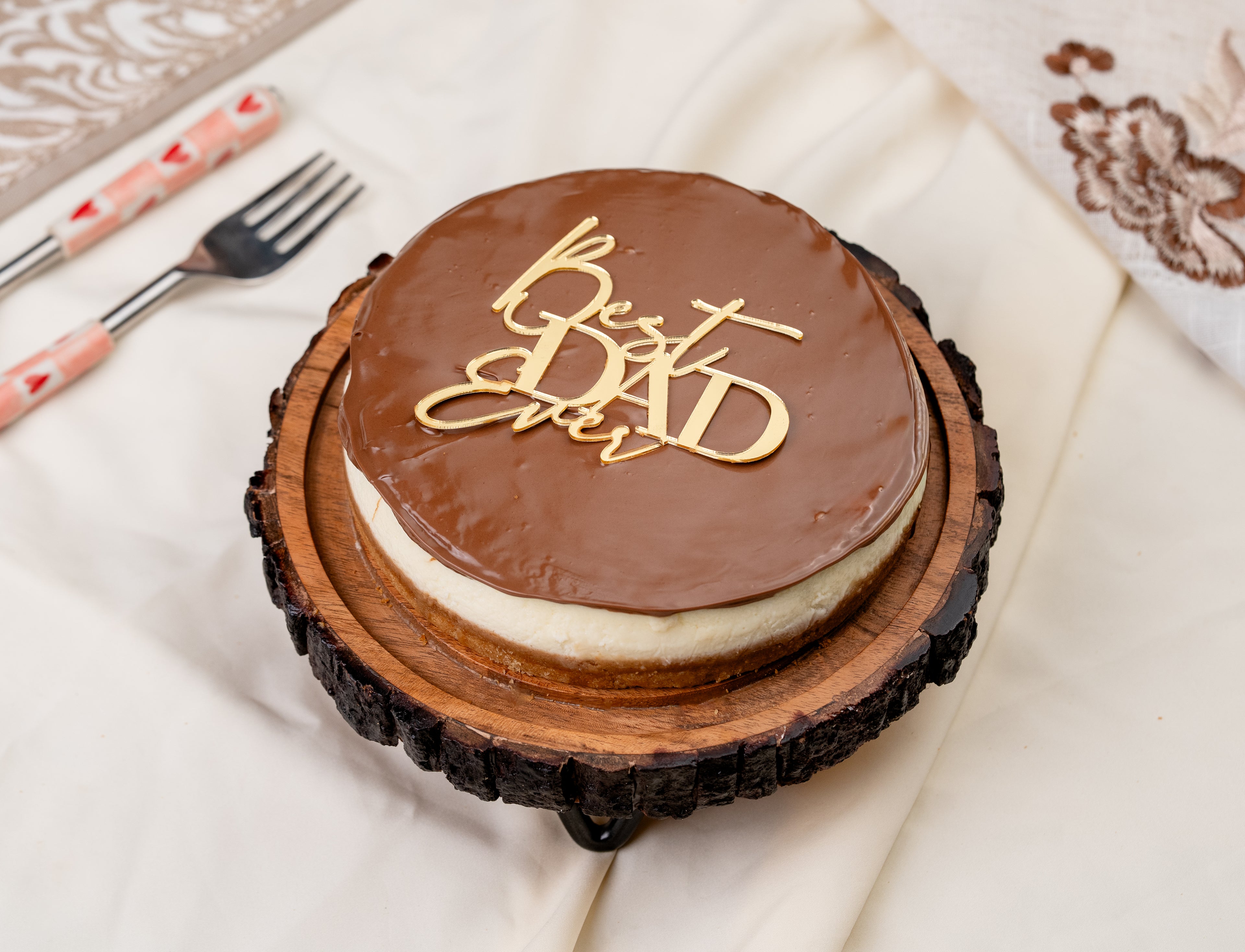 Nutella Baked Cheesecake (1/2 kg)