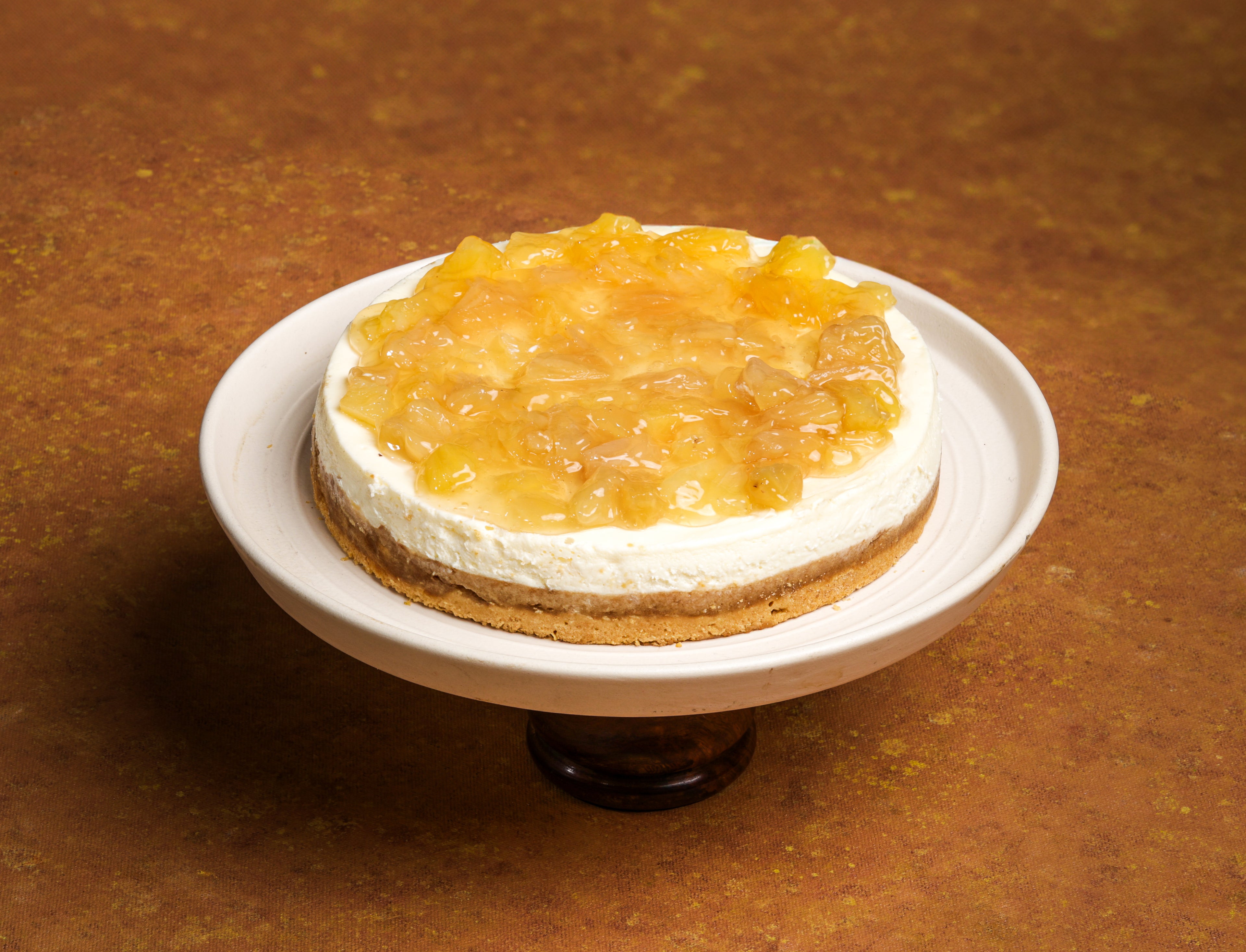 Pineapple Baked Cheesecake