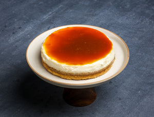 Salted Caramel Baked Cheesecake